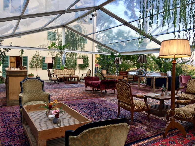Party in private villa 