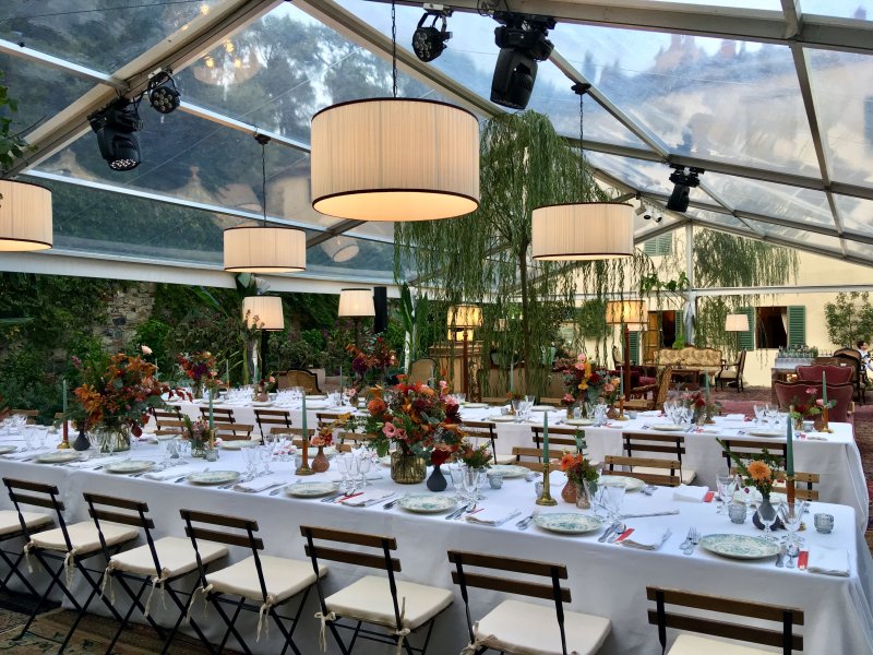 Party in private villa 