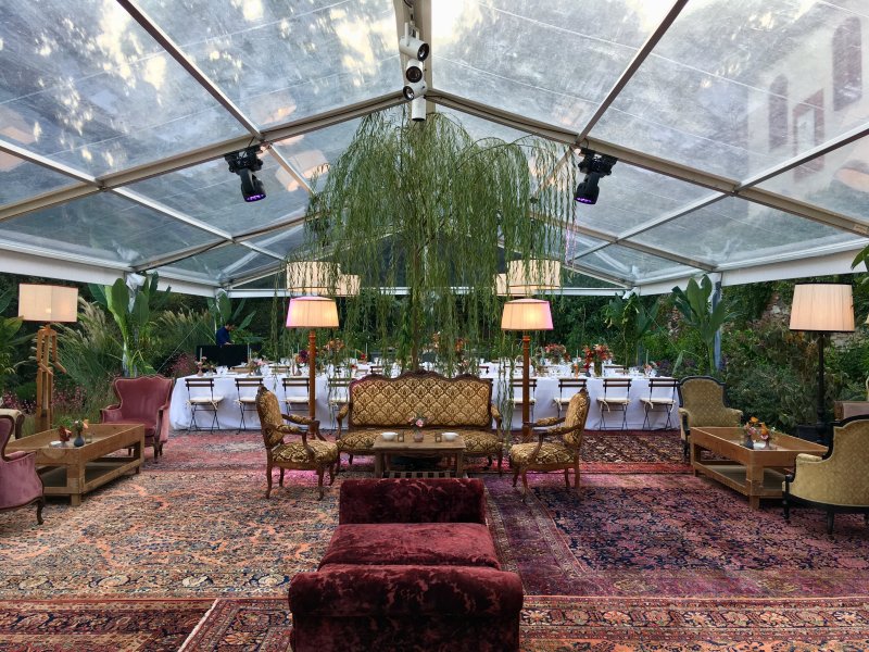 Party in private villa 