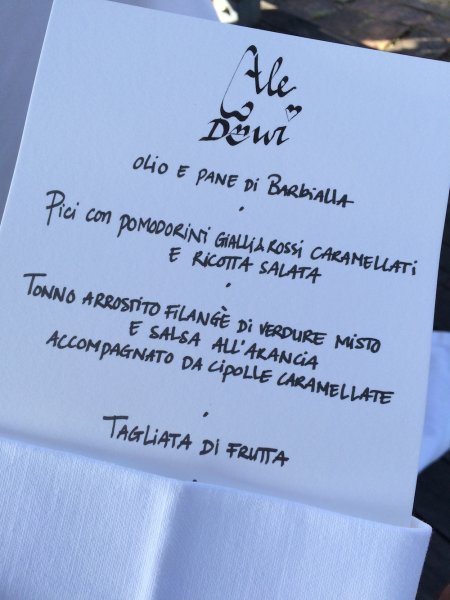 Matrimonio con vista