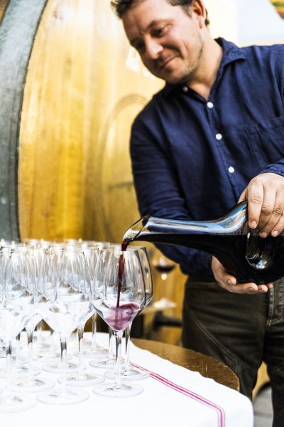 Wine tasting