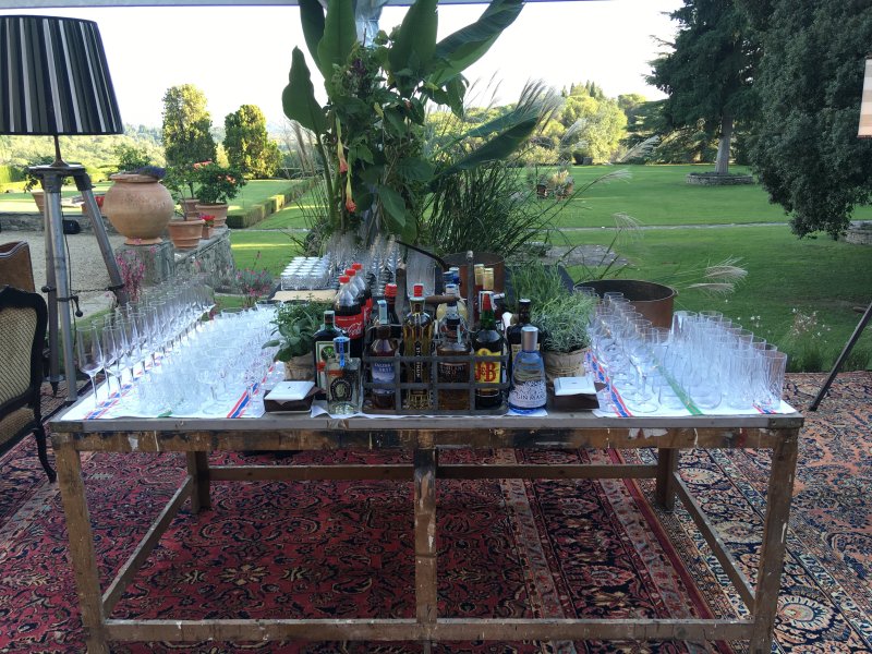 Party in private villa 