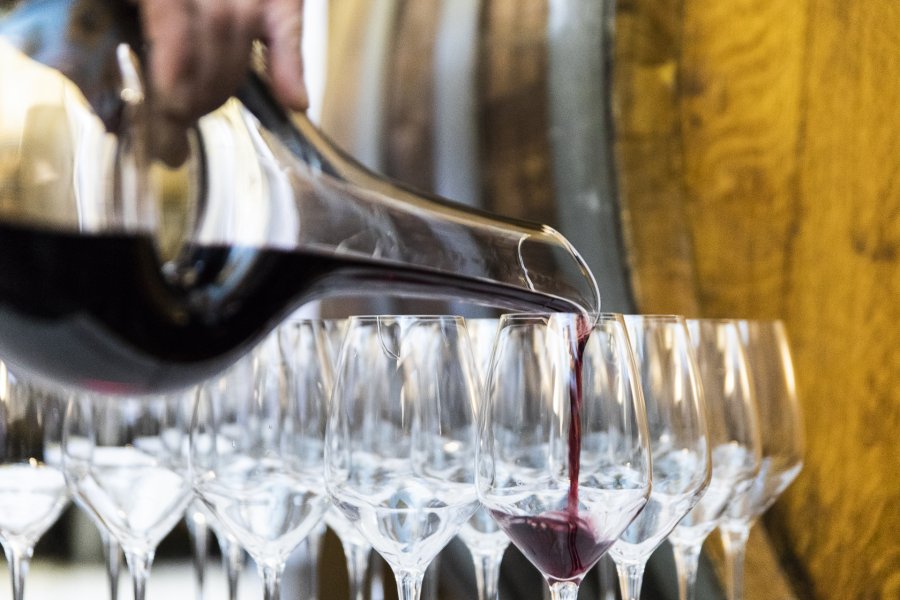 Wine tasting