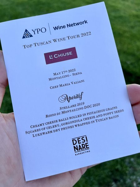 Private dinner