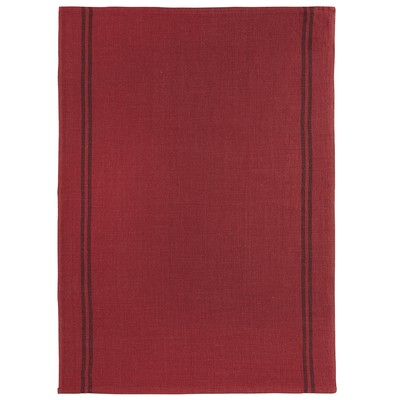 Tea towel, red