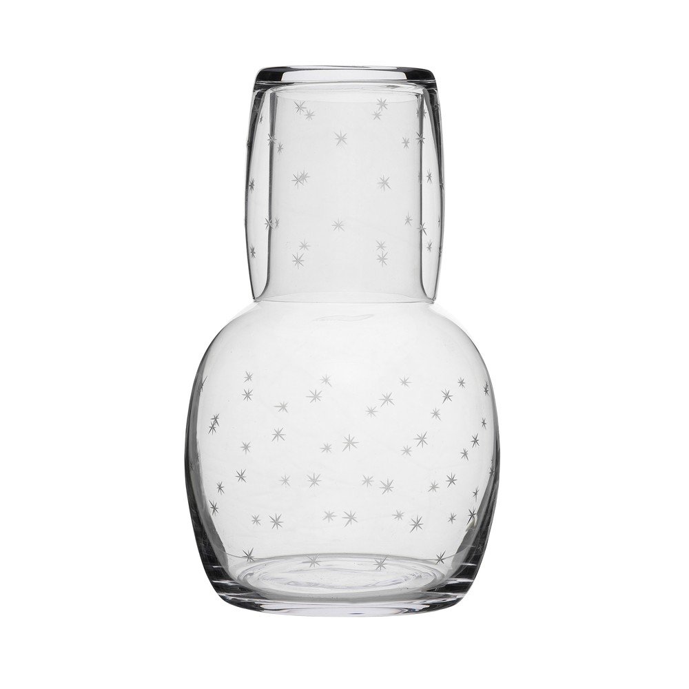 Night bottle with glass