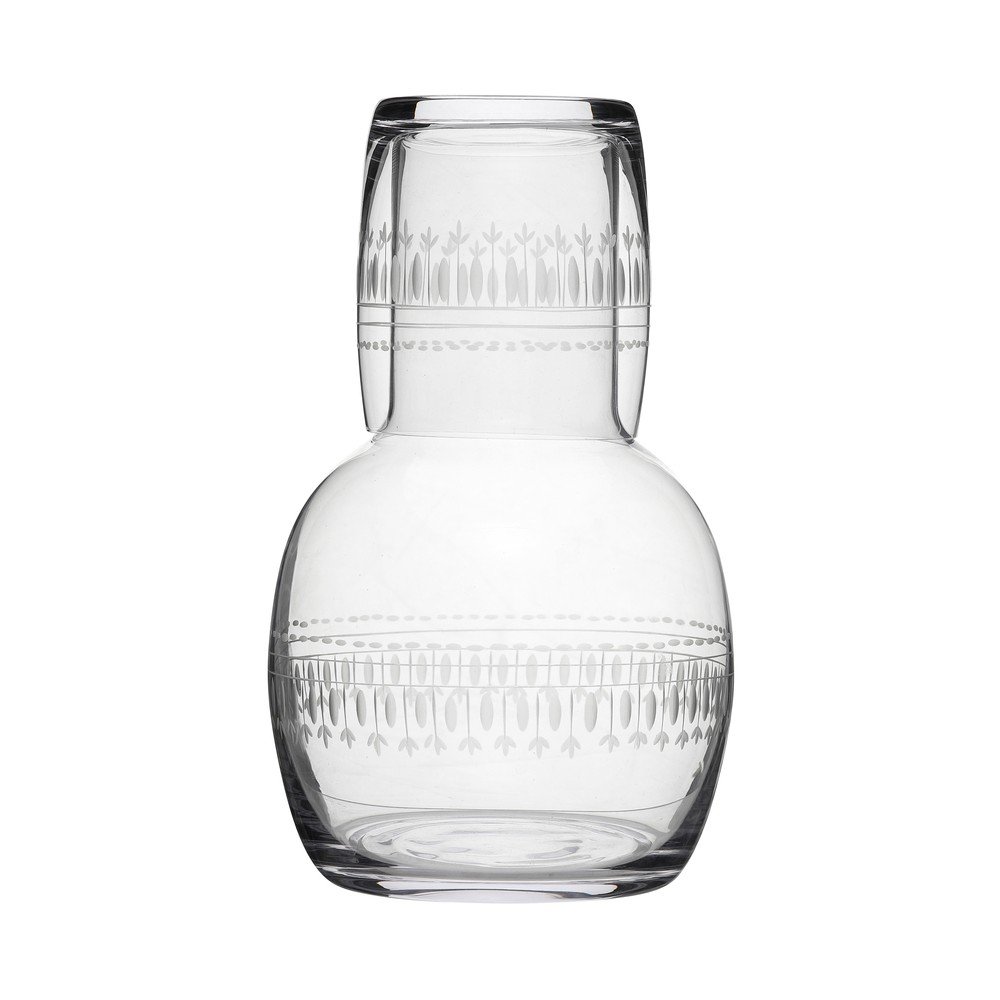 Night bottle with glass