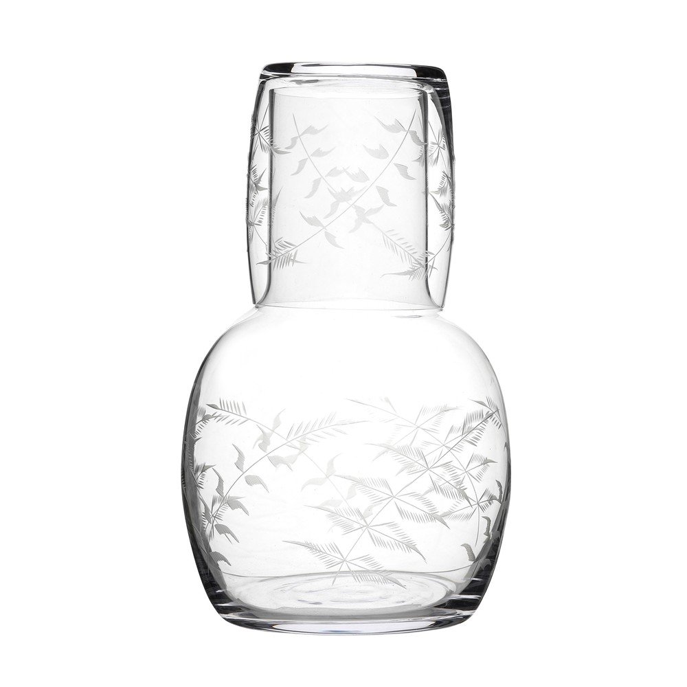 Night bottle with glass