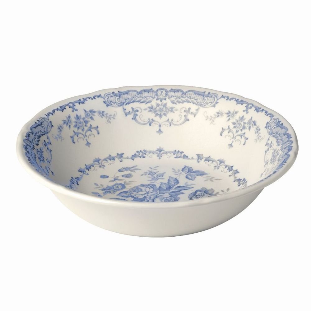 Salad bowl blue roses