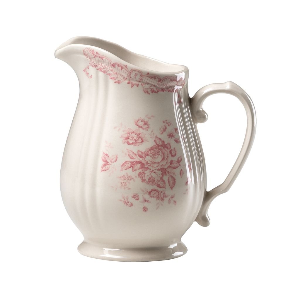 Jug pink roses