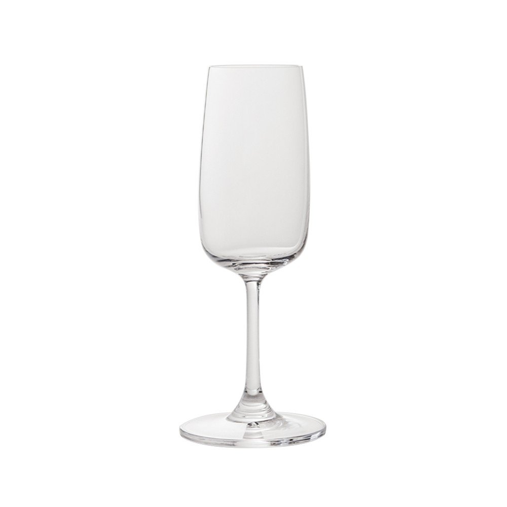 Set of 6 flute glasses