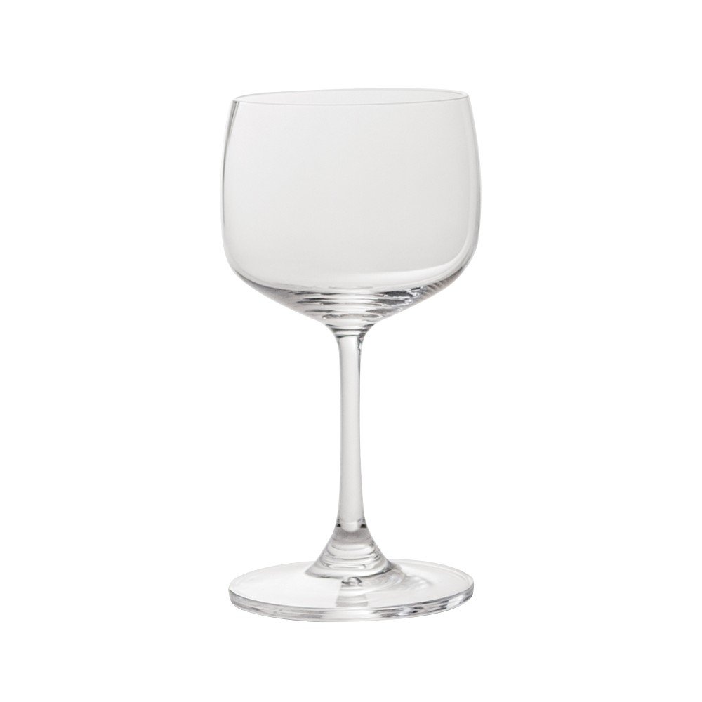Set of 6 white wine glasses