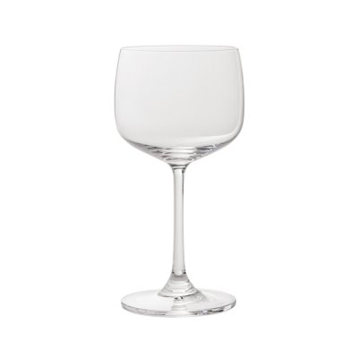 Set of 6 red wine glasses