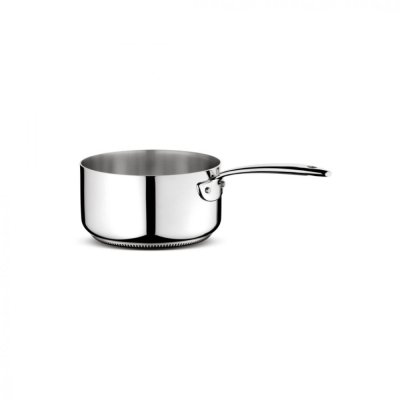 Casseruola in acciaio con manico lungo