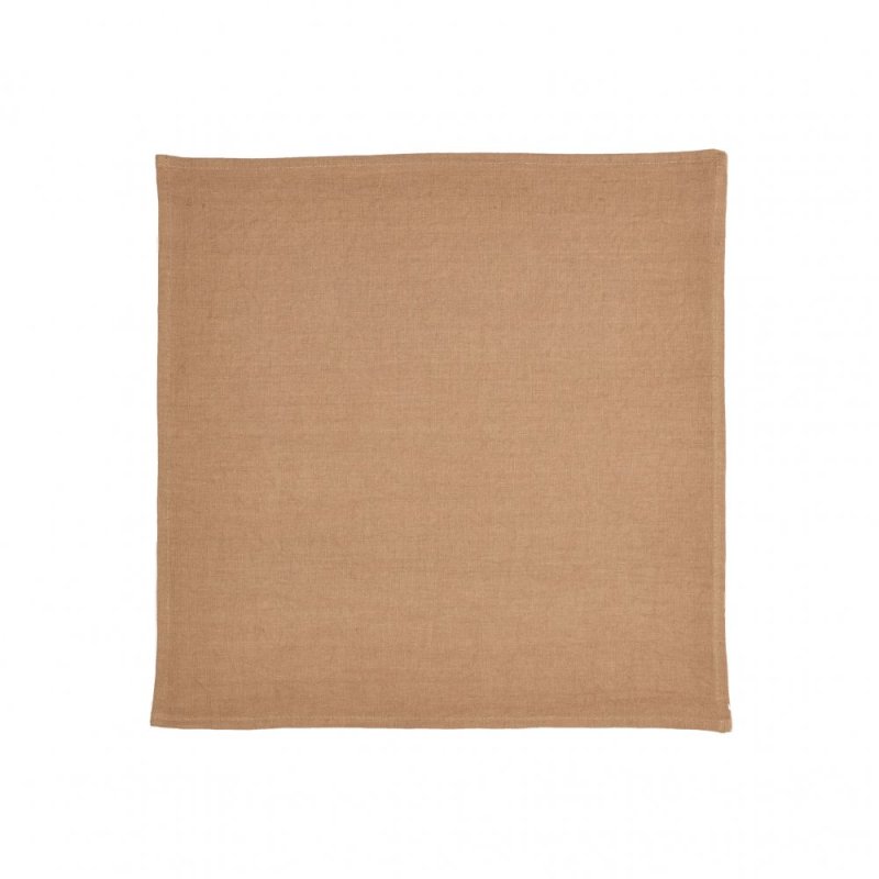 Napkin linen cognac